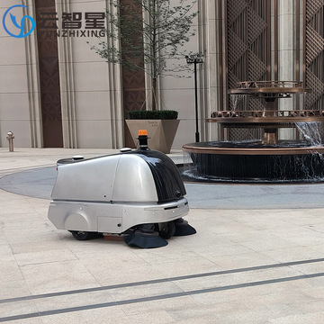 商用清洁机器人室外中大型复杂场景扫地机器人广场校园景区公园