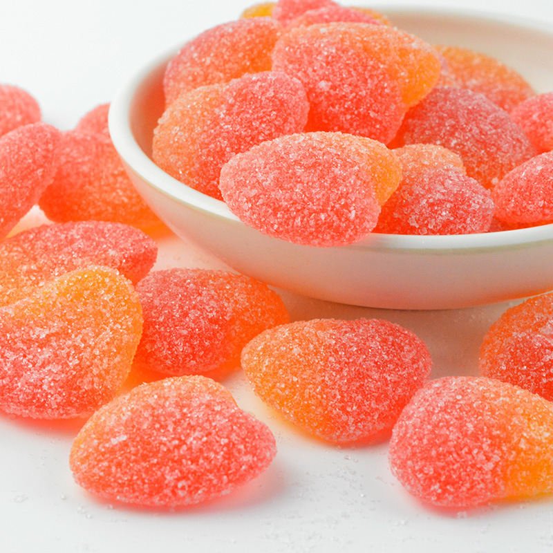 宝奴咪橡皮软糖200g盒装休闲糖果酸砂彩虫小熊qq糖糖果喜糖批发