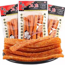 卫龙 大面筋 整箱批发 辣条 调味面制品 102g大面筋