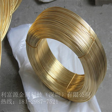 日本c2680进口黄铜线 H62黄铜扁线调直黄铜线 黄铜方形2*2/3*3mm