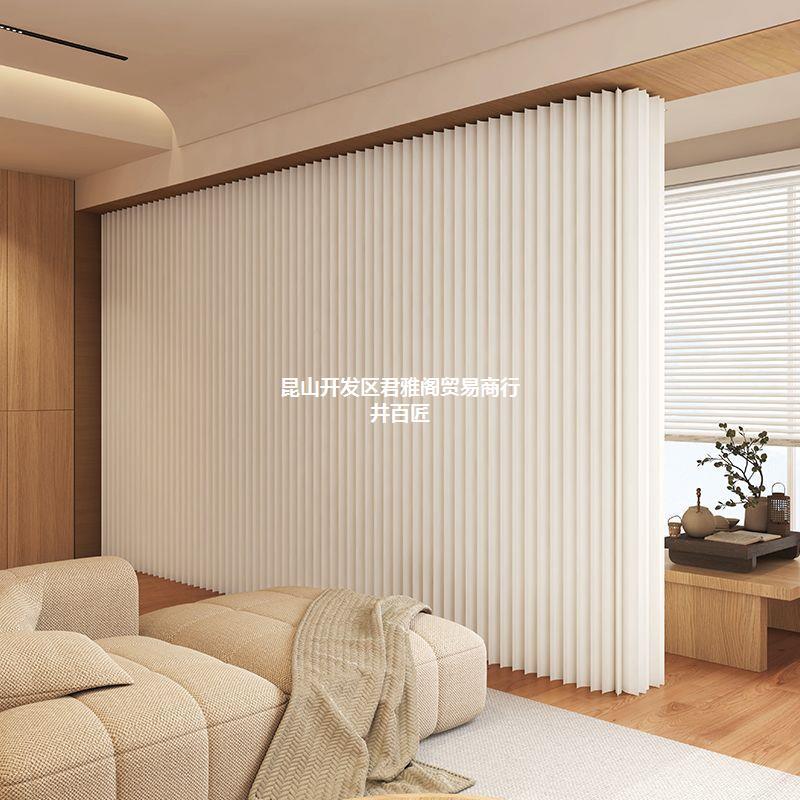 创意屏风隔断可折叠活动商业屏风伸缩装饰背景墙可风琴纸墙