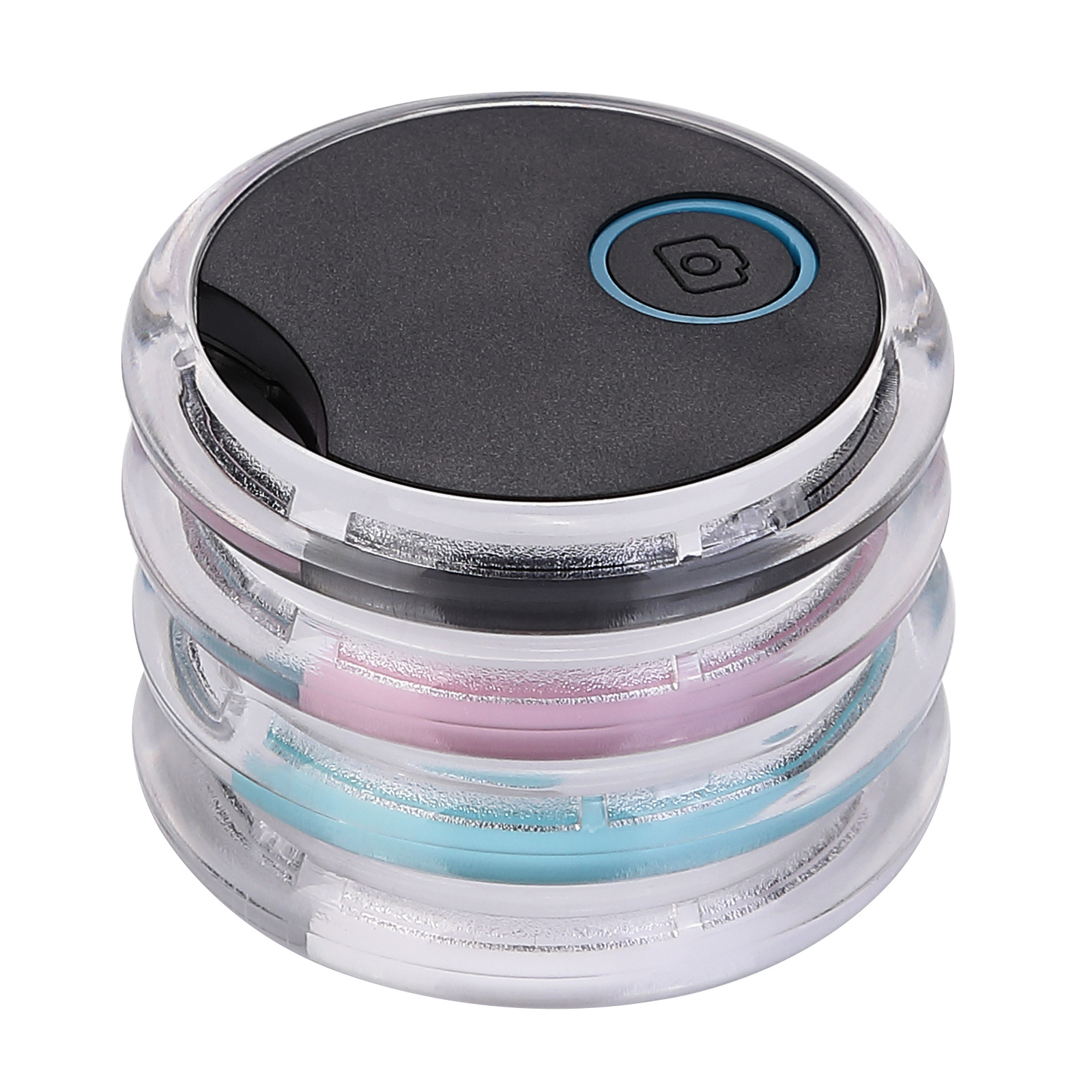 新款ifindu tag 蓝牙防丢器s8圆形智能无线防丢寻物器钥匙查找器