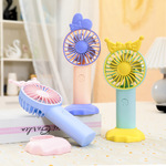 跨境新品锂电池迷你立式风扇 1200mah三档调速学生宿舍小型电风扇