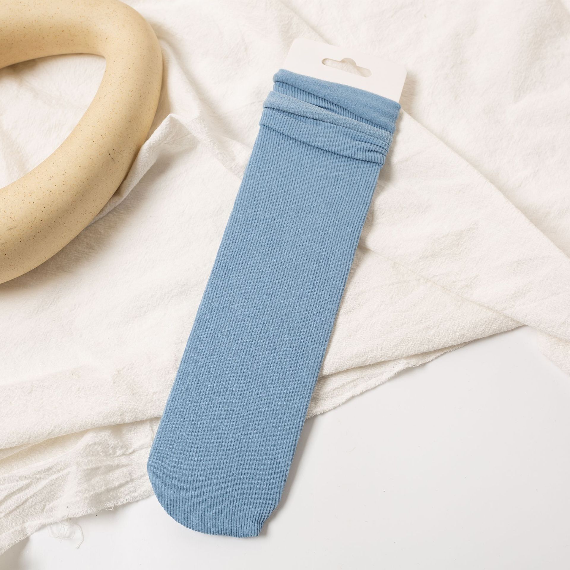 冰冰袜儿童袜子春夏薄女童堆堆袜卷边中筒袜韩版潮袜女宝夏袜