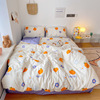 ins The bed Four piece suit Cotton pure cotton 100 sheet Quilt cover Hearts Princess wind dormitory Three ins The bed Four piece suit Cotton pure cotton 100 sheet Quilt cover Hearts Princess wind dormitory Three