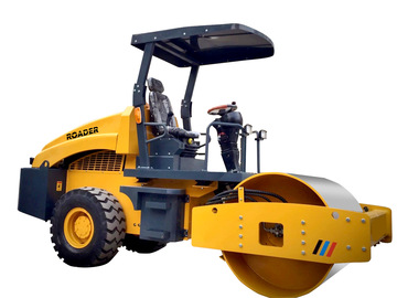 路德8吨全液压压路机单钢轮压路机振动压路机单钢轮震动压路机-阿里巴