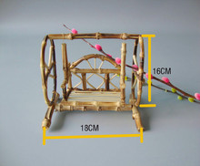 竹制品风车 农用工具模型/低碳环保风鼓机/风谷机工艺品 仿真摆件