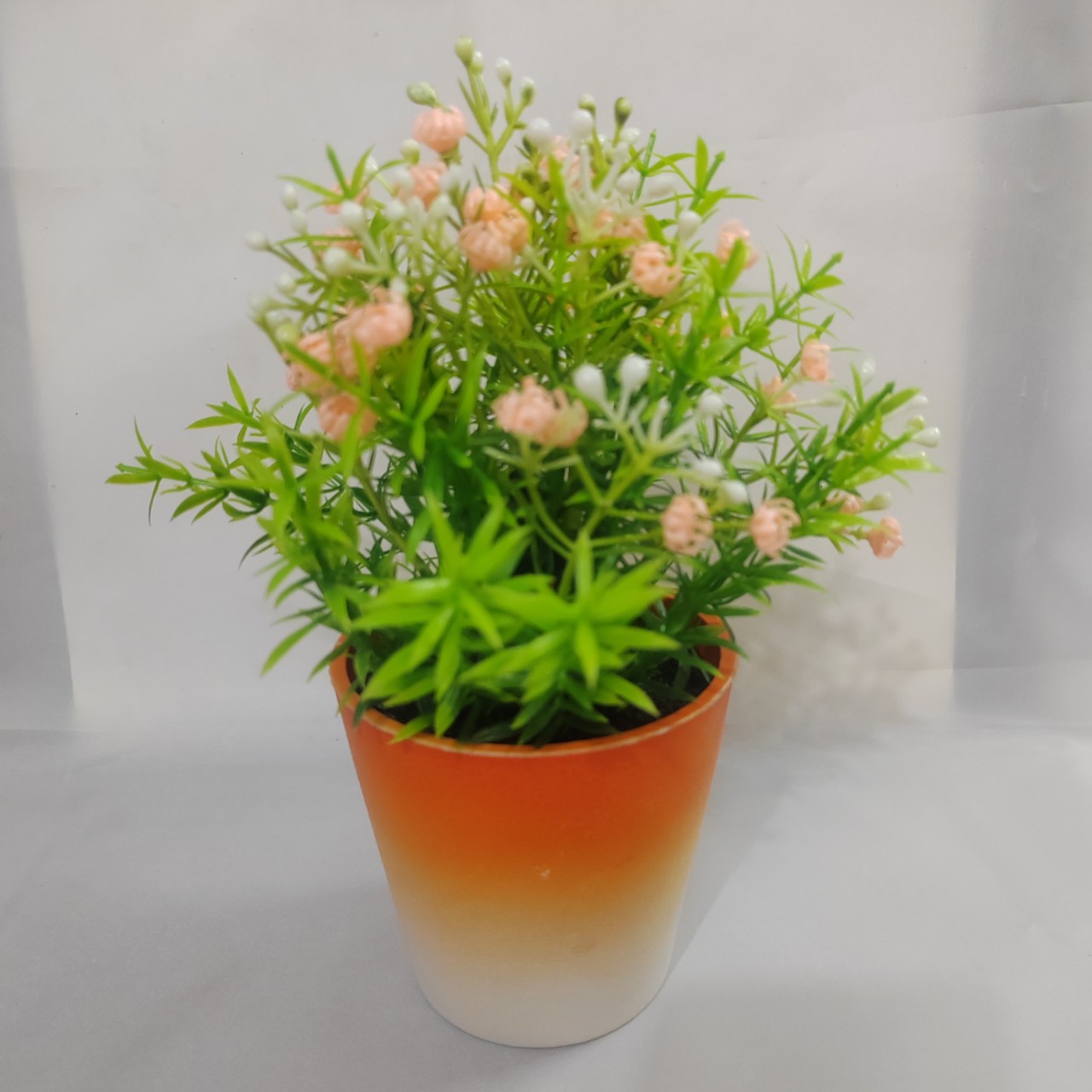 酒店装饰塑料花假花花套装盆景装饰客厅茶几插花小盆栽摆设品