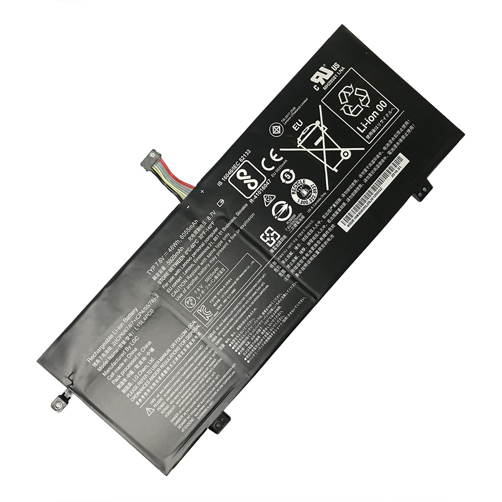 联想小新air 13 pro 710s-13ikb/isk l15l4pc0笔记本电池l15m4pc0