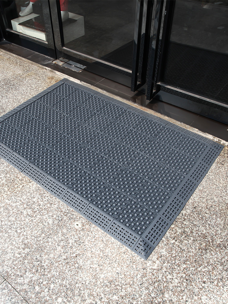 酒店门垫进门地毯塑料脚垫入户光临门前橡胶欢迎门口地垫防滑室外