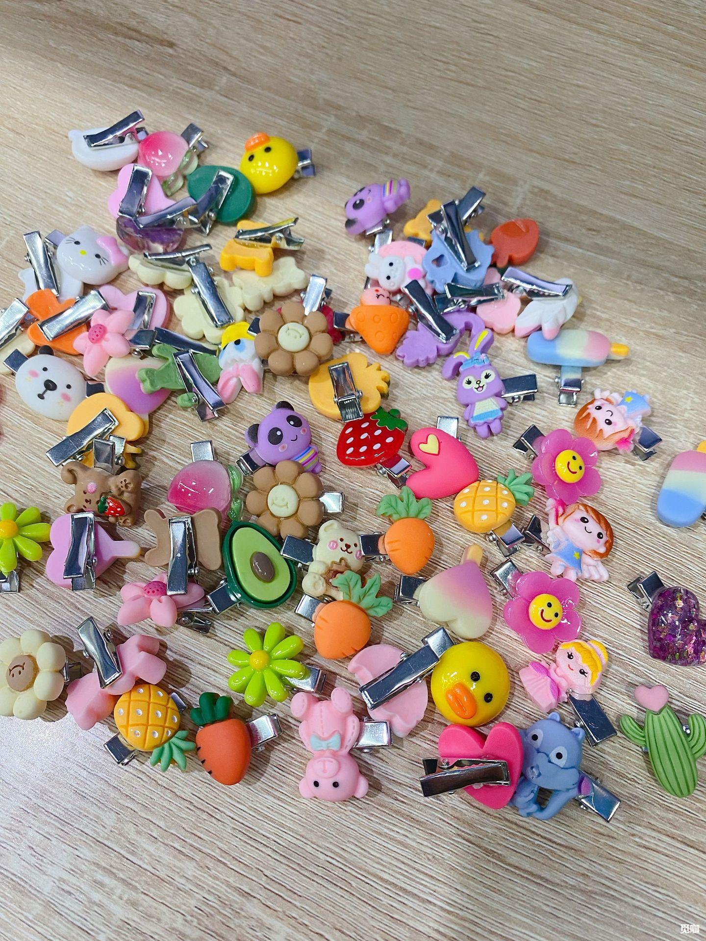 可爱儿童夹子宝宝小号发夹头饰发卡儿童公主可爱刘海夹小女孩边夹