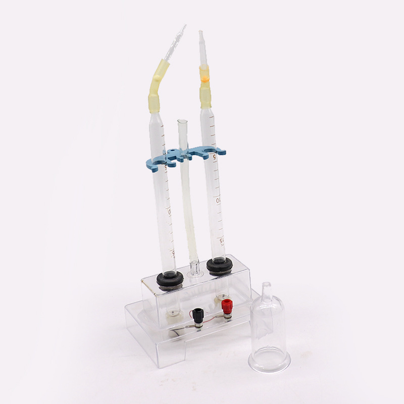 水电解演示器化学实验教学用具水电解演示器制取氢气氧气实验器材