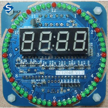 DIY DS1302 Digital LED Tube Display DS1302 Rotating LED Time