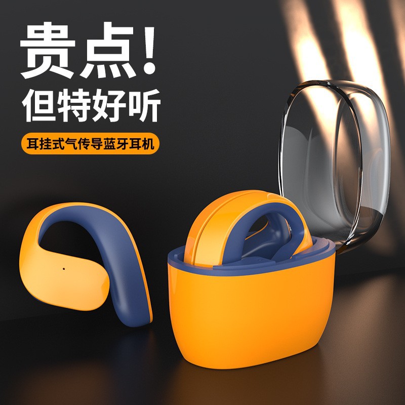 跨境新款空气传导蓝牙耳无线ows开放式挂耳式便携式华强北r24耳机