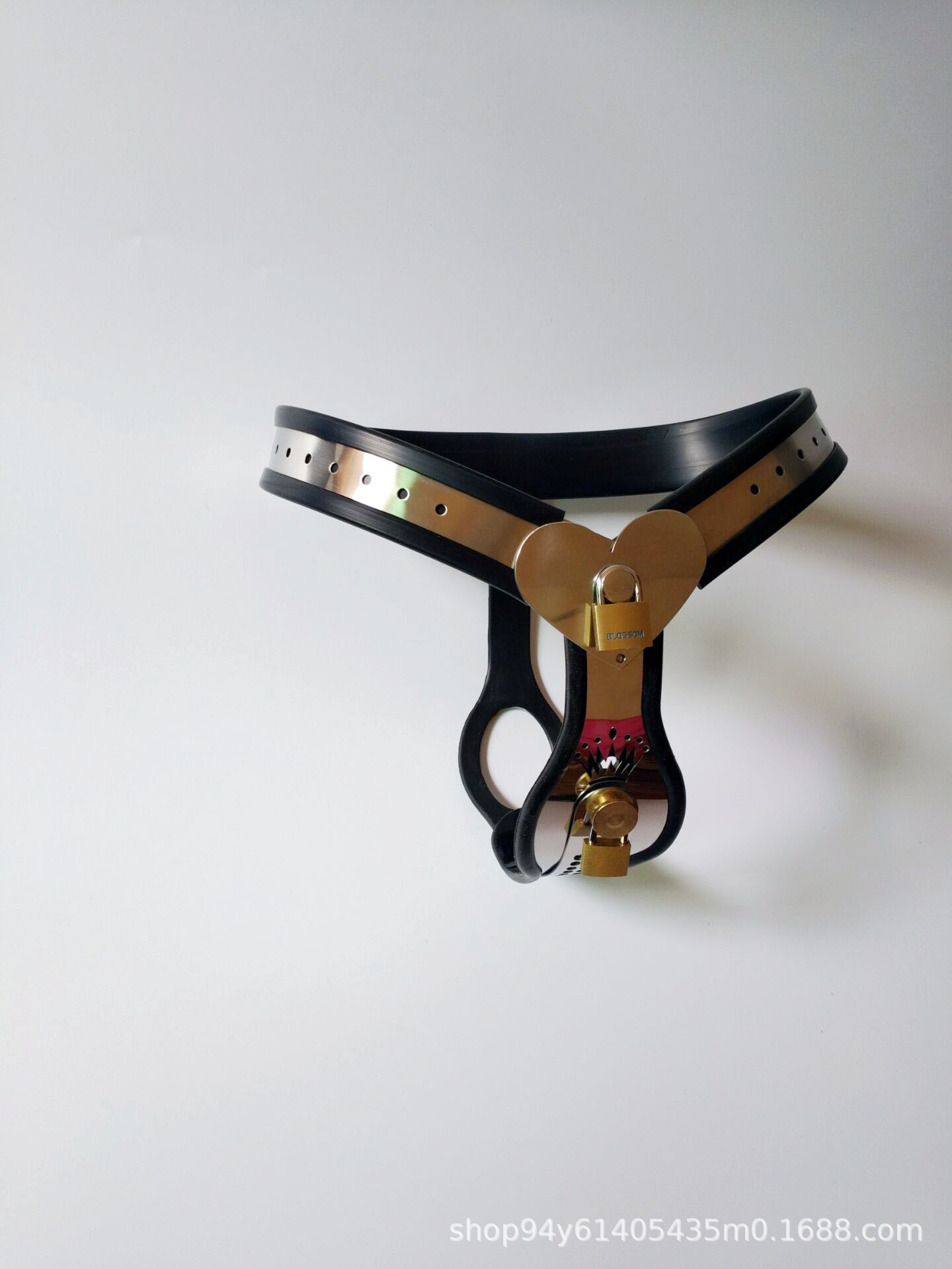 心型女用铁内裤贞洁裤不锈钢贞操带贞洁带不锈钢女用操带女t