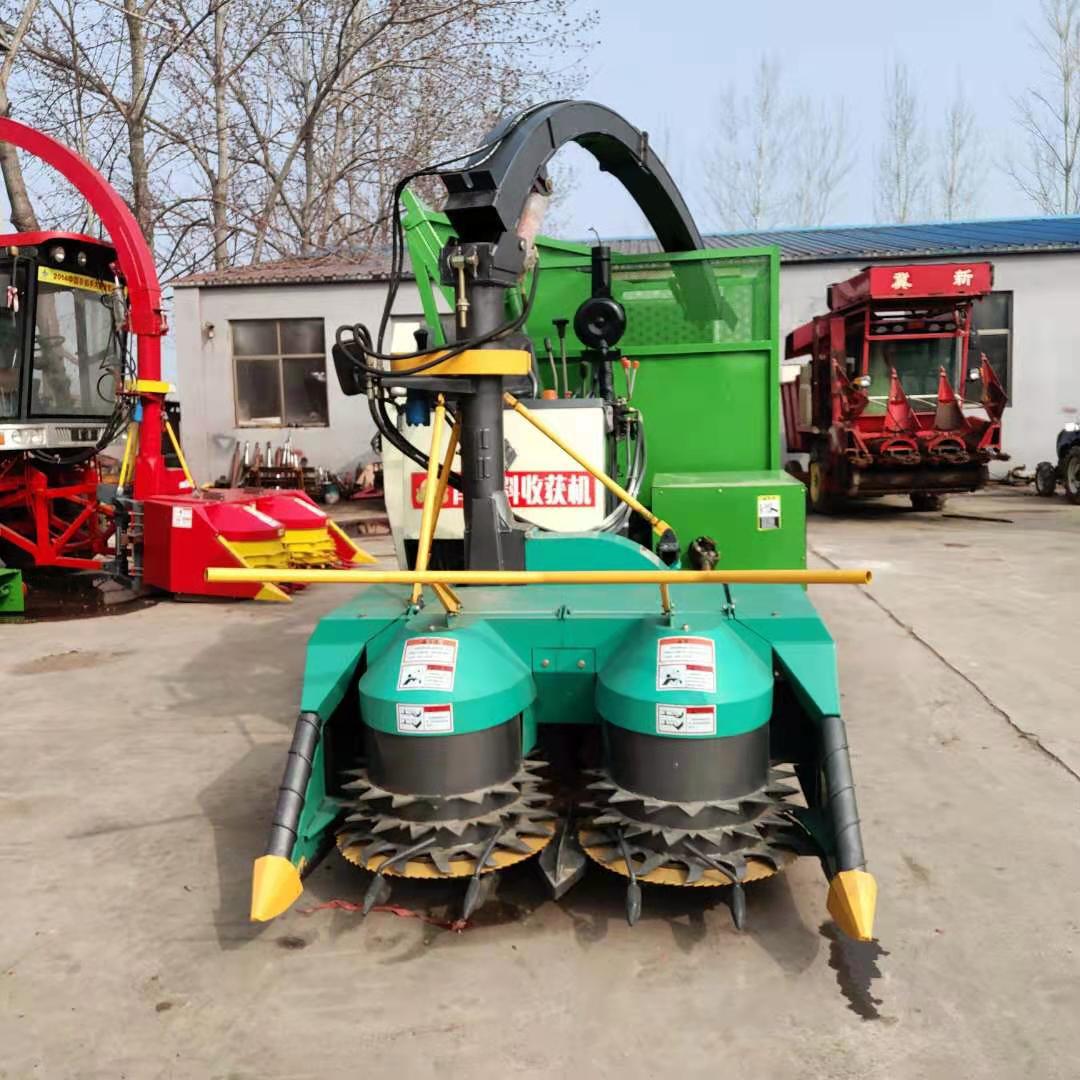 鸿磊100全自动玉米秸秆青储机 履带式牧草收割机 皇竹草收获机