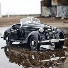 1:32 AUDI WANDERER W25K Classic Alloy Open Car Model跨境专供