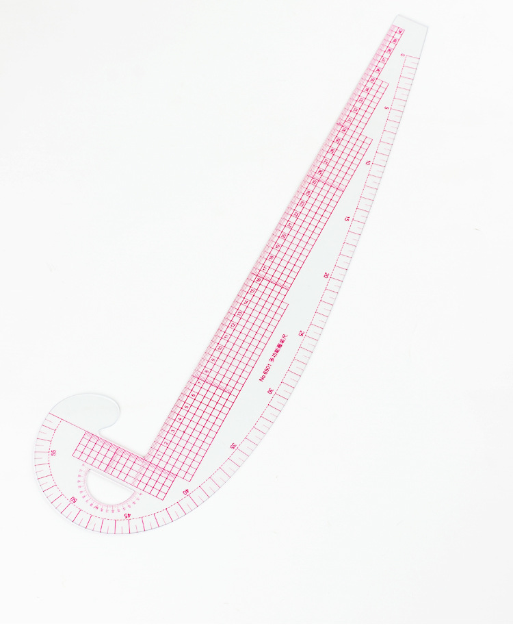 多用曲线尺 多功能弧线尺6501放码尺缝纫打版袖窿尺服装制版工具