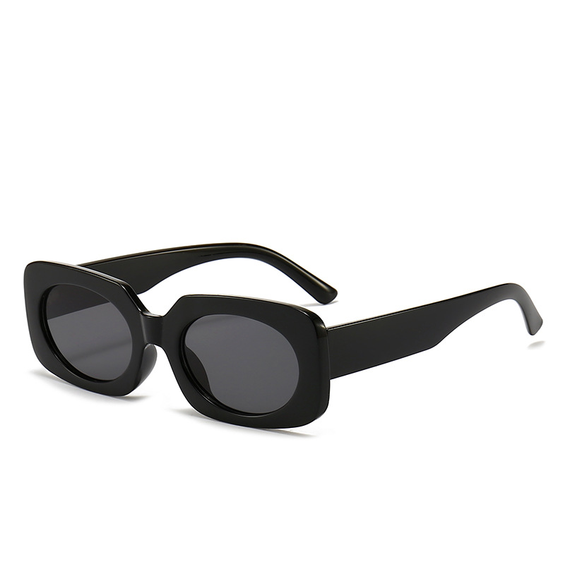 Box Sunglasses Candy Color Fashion Sunglasses Cross-Border Ins Retro European American Style Fashion Brand Spot Supply