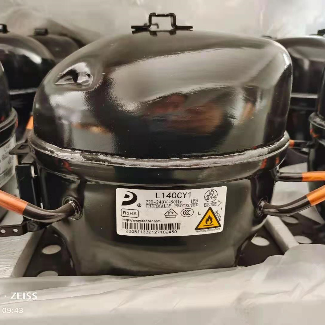 现货供应donper东贝压缩机东贝r600a系列冰箱冷柜压缩机l140cy1