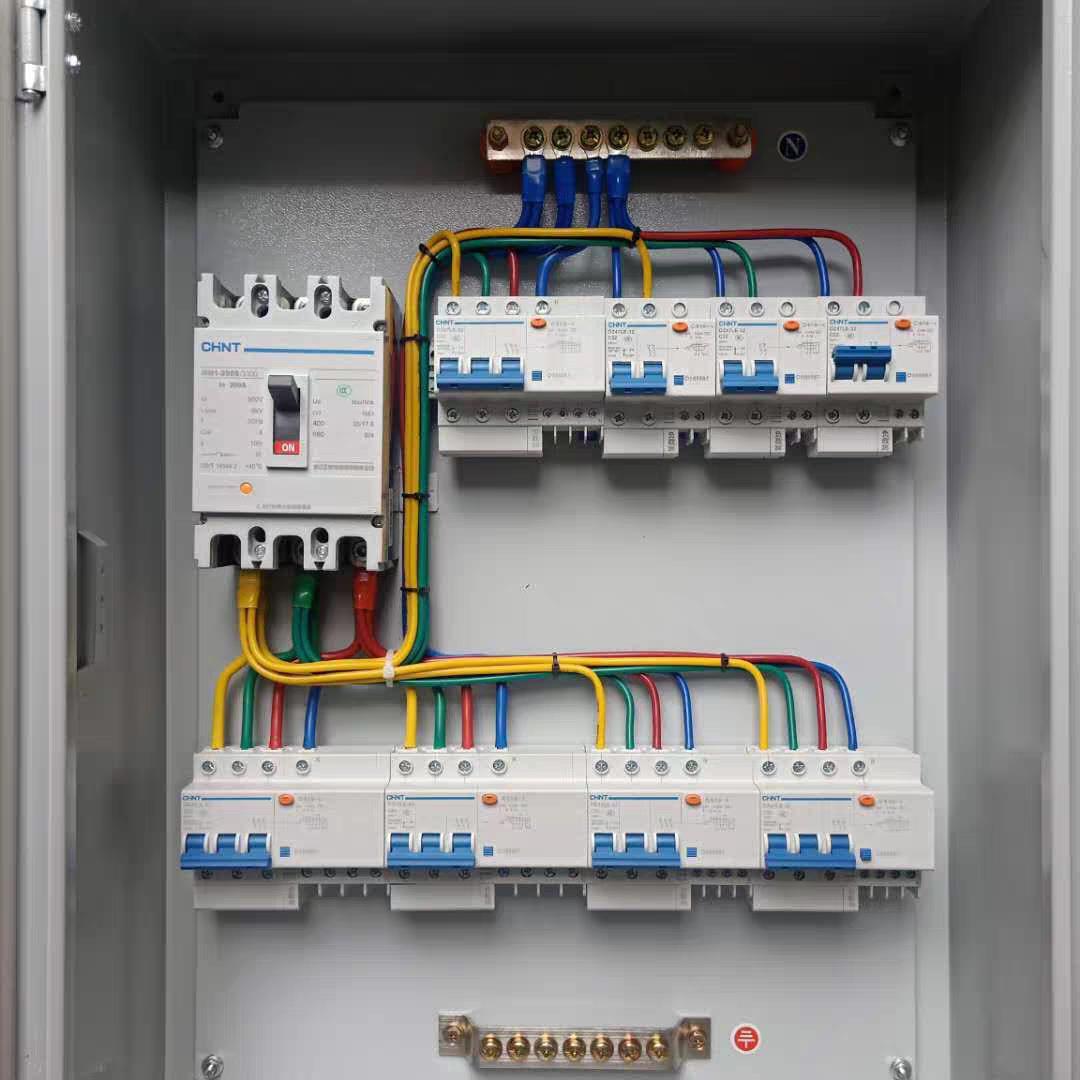 低压开关照明成套配电箱三相布线箱工地一二三级箱路灯落地柜
