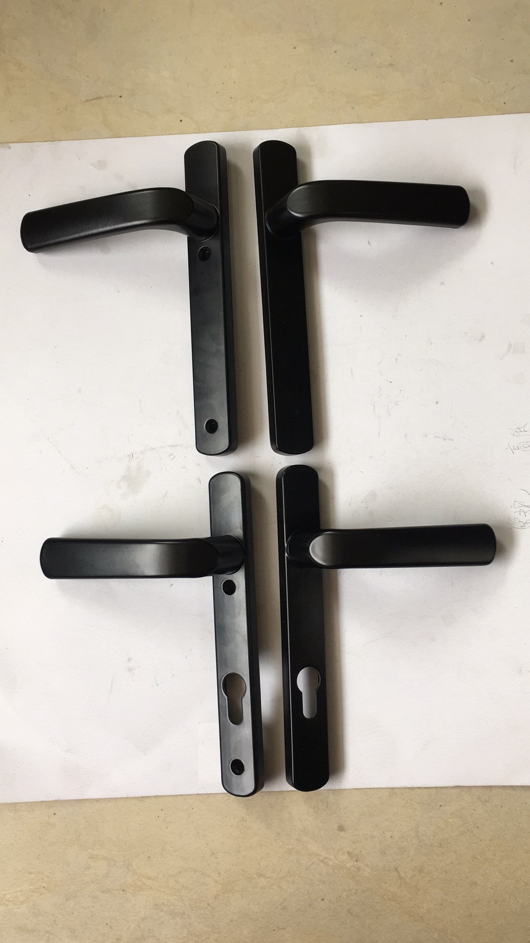 佳固断桥铝门锁铝合金门锁平开门锁双面执手锁8535锁具8525/8530