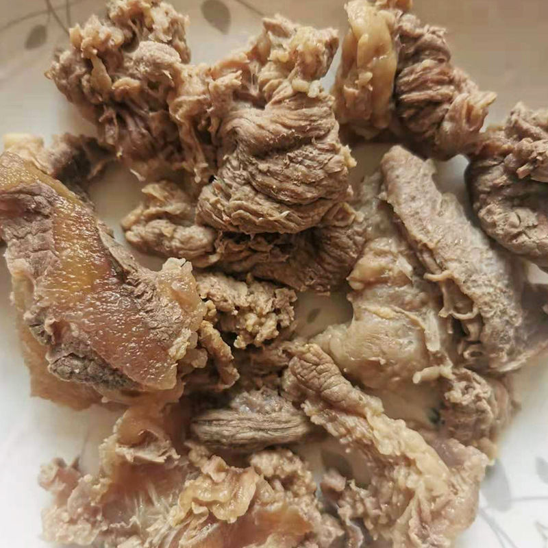 大量批发半熟牛肉筋 半成品新鲜火锅酒店菜品冷链配送厂家批发