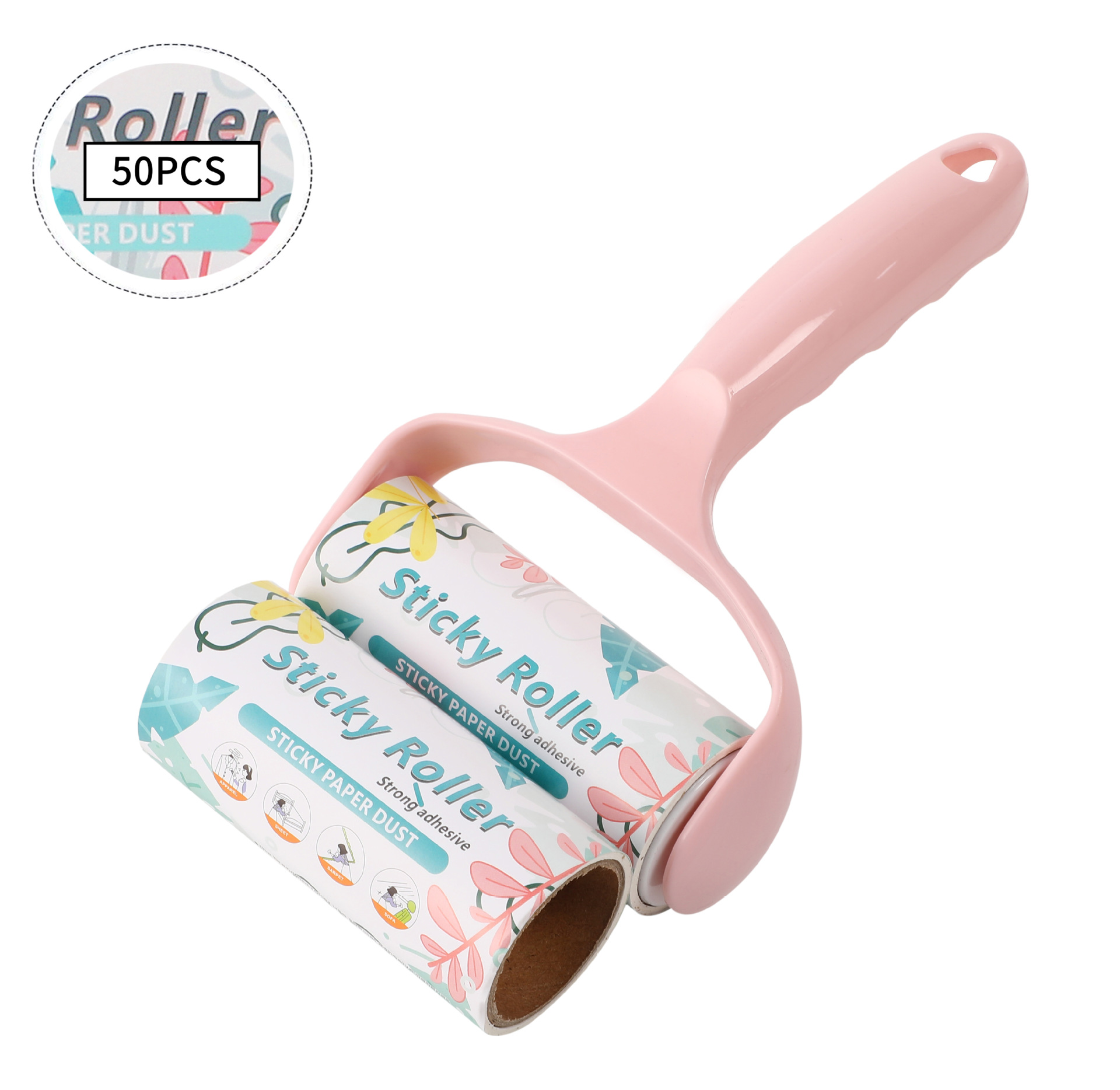 Hair Sticking Paper Rolls Lent Remover Tearable Roller Felt Rolling Brush Sticky Hair Hair Cleaning Fantastic Roller Hair Removal Clothes Hair Removal Hair Collecting Sticky Brush