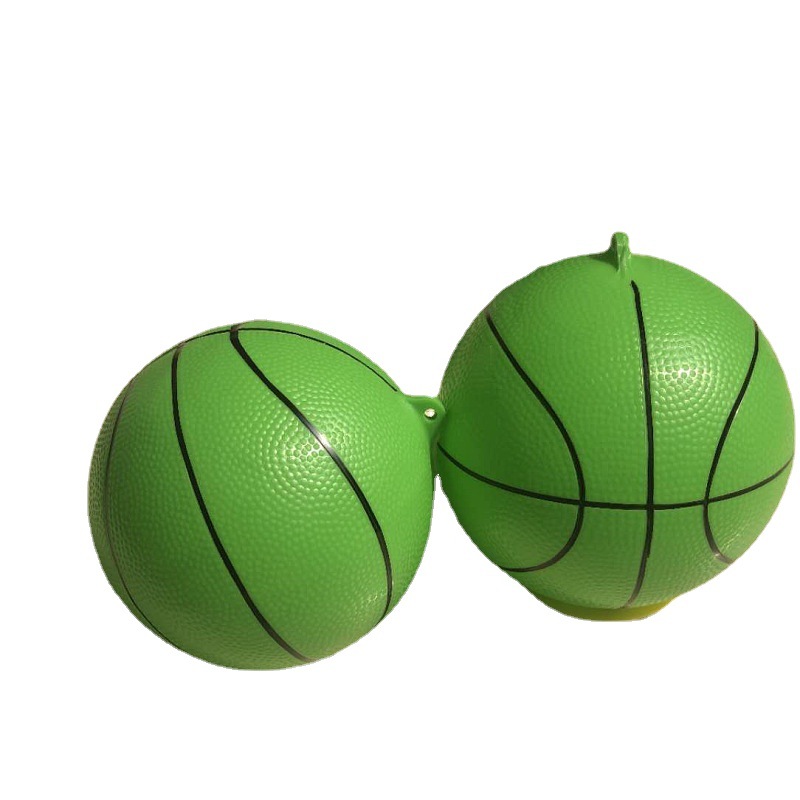 Swing Ball Special with Ears 7-Inch Pvc Basketball Children's Elastic Ball Square Dance Fitness Swing