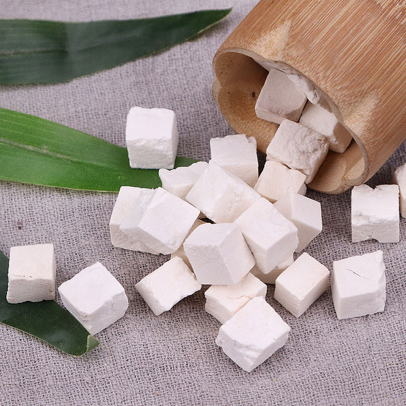 中药材白茯苓丁 批发2021全干新货茯苓 茯苓 一件代发承包诊所