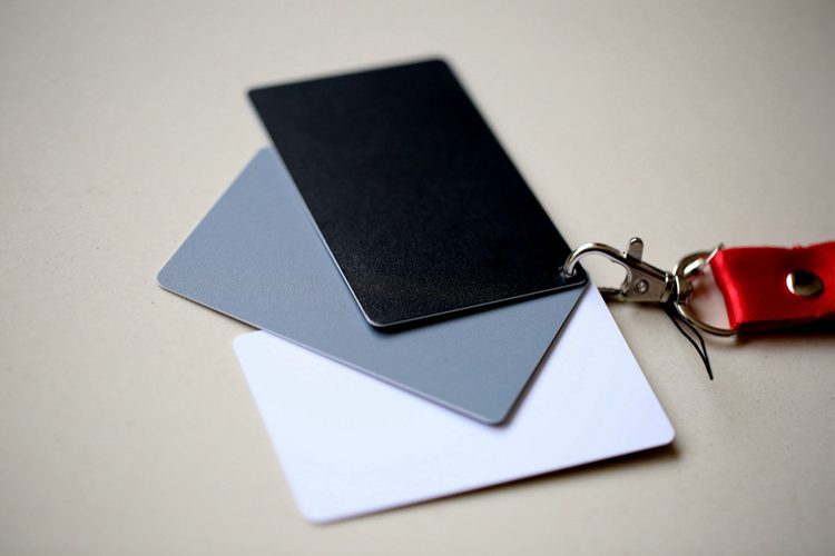 18度灰卡摄影用18%灰卡手动白平衡卡测光卡大号灰板防水便携配件