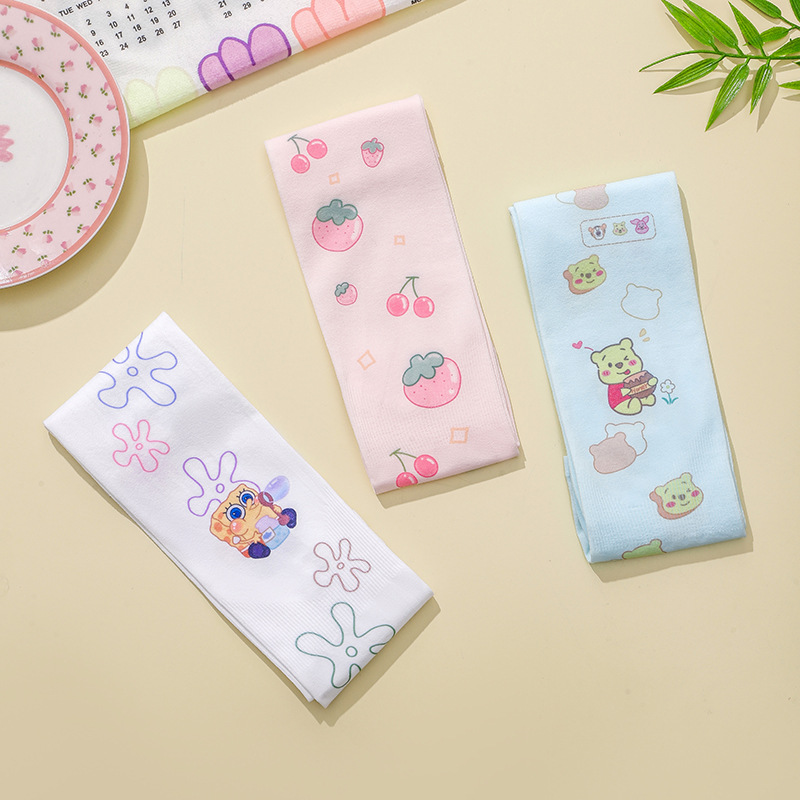 Children's Cute UV Protection Ice Sleeve Korean Sports Ice Silk Mosquito Repellent Oversleeve Quick-Drying Breathable Sun Protection Ins Arm Sleeve