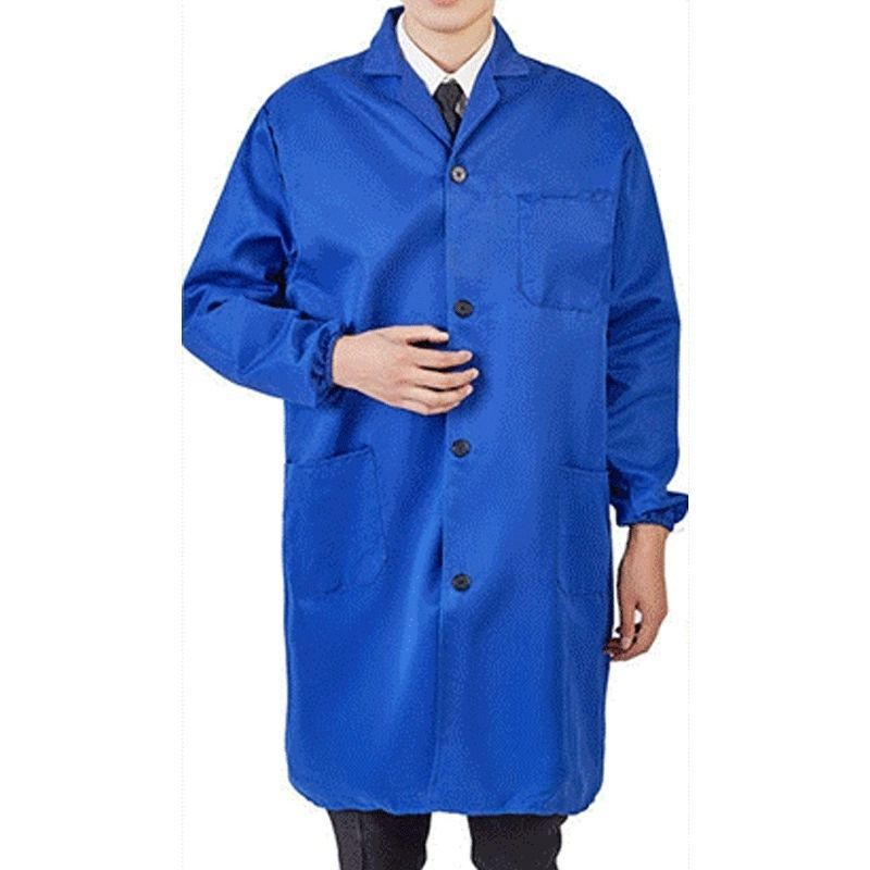 Work Clothes Labor Protection Clothing Old Bao Men Overclothes Work Unlined Long Gown Wear-Resistant Dustproof Auto Repair Breeding Feed Factory Customized