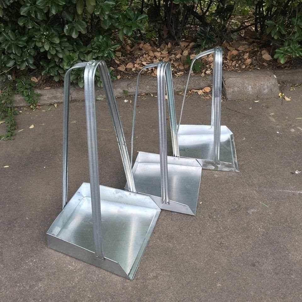 家用学校清洁铁畚箕铁簸箕铁戳子垃圾铲大号畚斗铁扒斗环卫专用