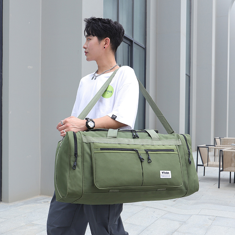 装衣服可折叠超大容量手提旅行包男女韩版收纳袋打工包行李袋大包