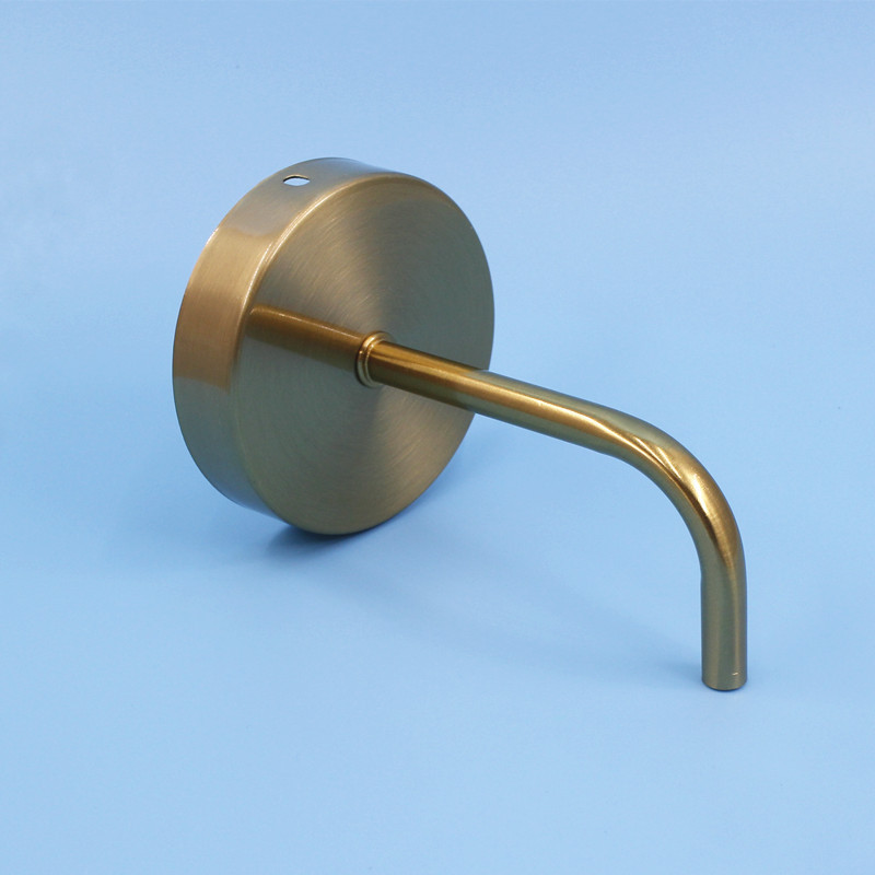 吊灯卧室墙壁壁灯铁艺水管七字弯管壁灯配件灯座灯饰灯具配件diy