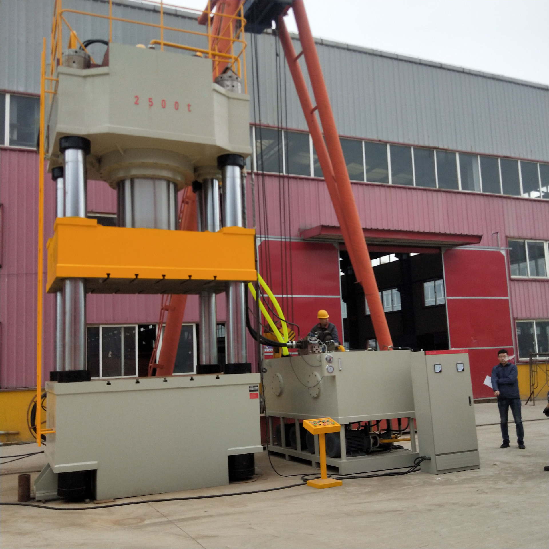 四柱液压机现货直销315吨315t四柱通用封头拉伸机液压成型机