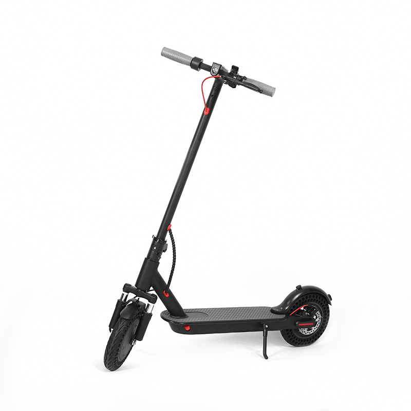 10寸铝合金宽胎滑板车折叠减震代步踏板车成人哈雷越野电动滑板车