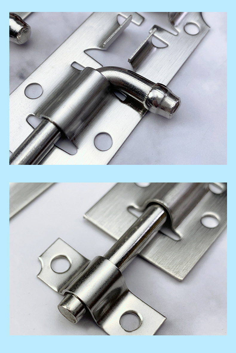 厂家批发室内木门不锈钢木门插销普通插销卫生间防盗插销防盗插销