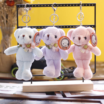 网红可爱超萌泰迪熊毛绒玩具挂件公仔小熊迷你布娃娃爪机包包挂饰