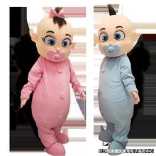 国外畅销卡通人偶服装可爱奶嘴宝宝道具头套活动宣传偶服