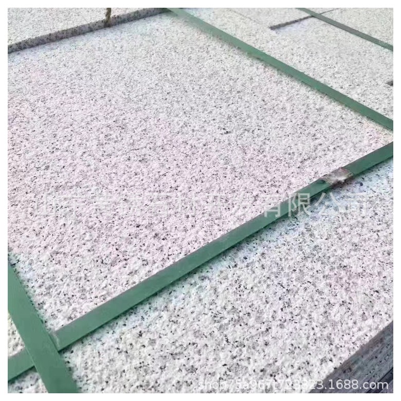 珍珠白花岗岩 荔枝面花岗岩石材厂家 大花白麻光面 湖北随州白麻