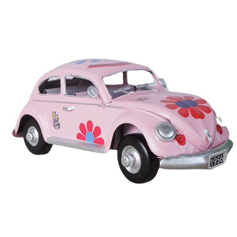 Metal Beetle Painted New Crafts Decoration Iron Sheet Handmade Home Children's Gift Color Selection