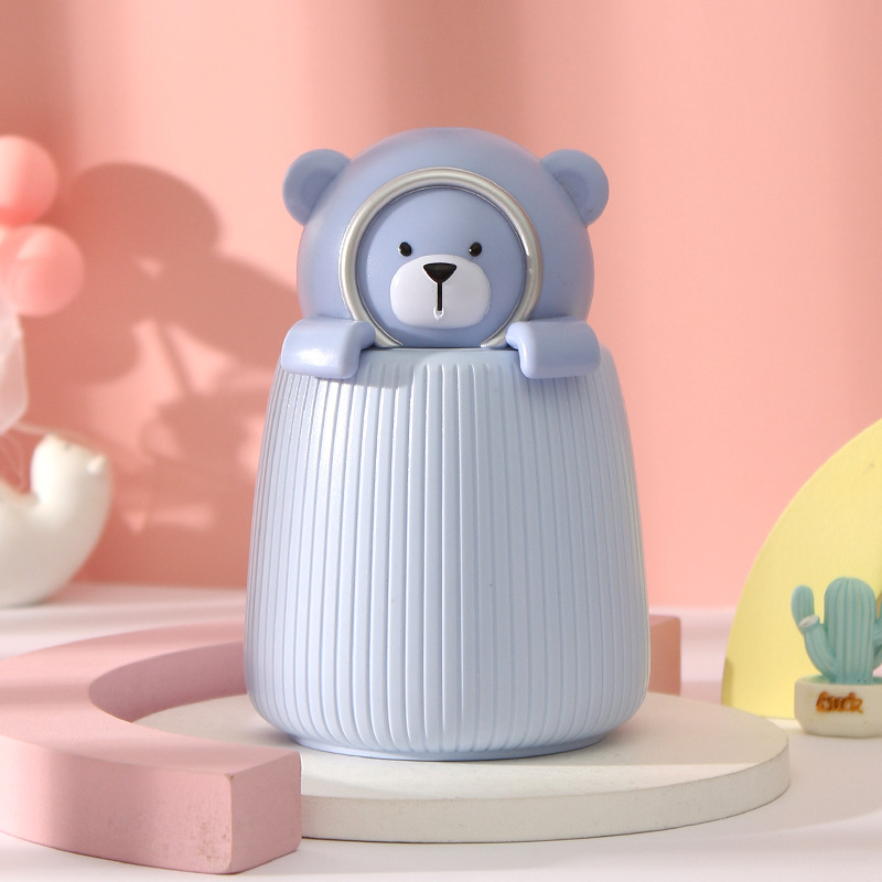 Cartoon Cute Pet Humidifier Mini Desktop Air Water Replenishing Instrument Small Household USB Dual-Gear Aromatherapy Humidifier