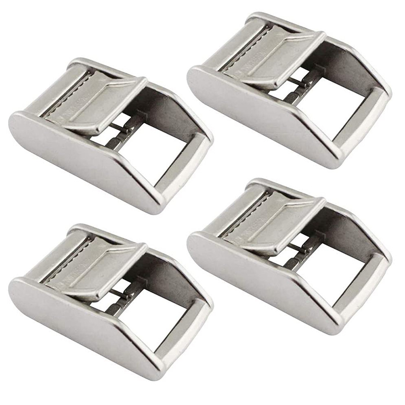 皮带扣织带扣 不锈钢捆绑带压扣收紧器锁紧扣 厂家直供现货批发