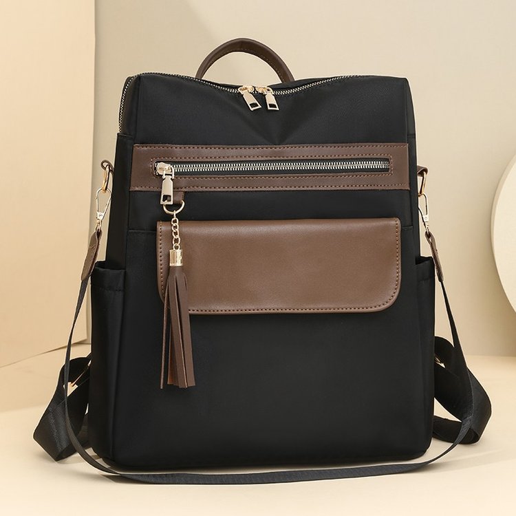 新款女双肩包大容量休闲百搭高颜值多用单肩背包时尚