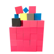 厂家定制eva积木玩具儿童拼接搭建模型彩色eva方块eva异型可批发