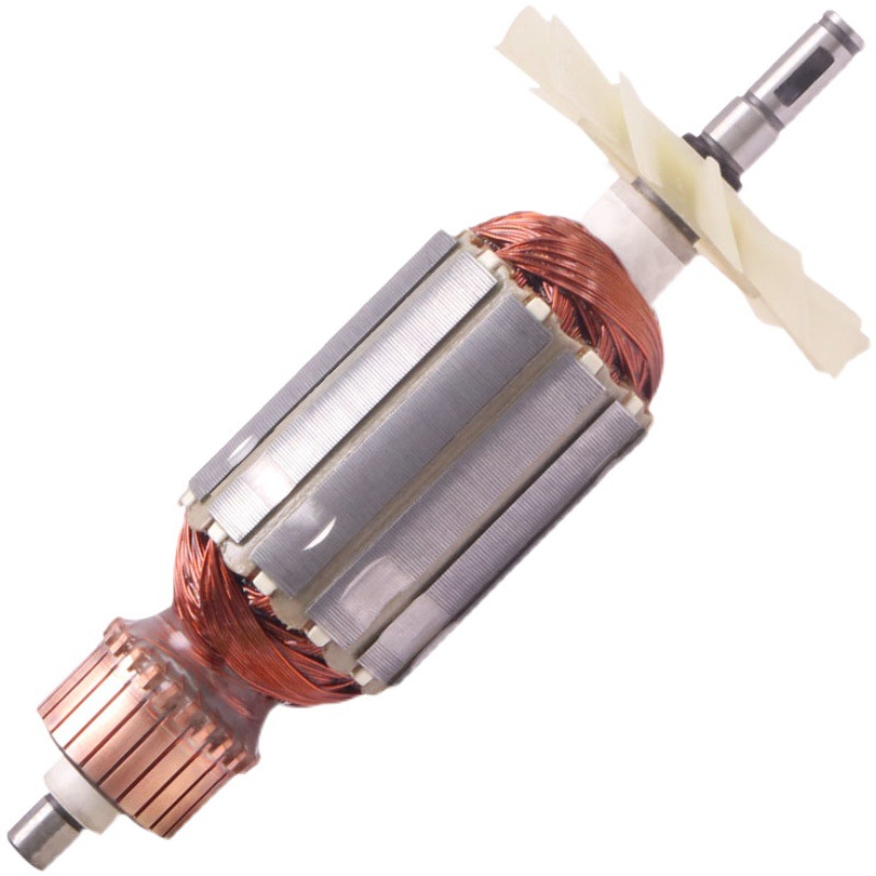 云石切割机配件z1e-ff-110转子定子开关齿轮压板输出轴 碳刷