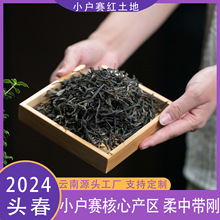 云南普洱茶源头普洱生茶2024年头春小户赛红土地古树茶叶茶批发