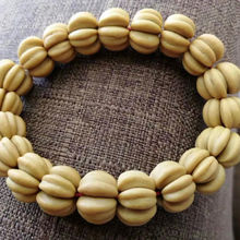 山楂籽手串野生文玩108颗男女脖挂项链佛珠单圈五福子手持山楂核